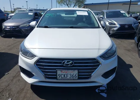 2020 Hyundai Accent Se z USA, uszkodzony, nr VIN 3KPC24A6XLE096779